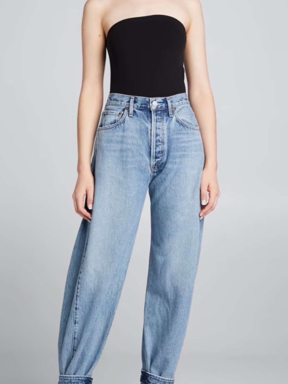 Agolde Light Blue Boyfriend Jeans